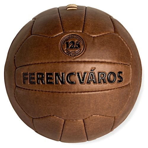 Ferencváros retro bőrlabda - eredeti Fradi gyűjtői termék (FTC 125 - Macron)