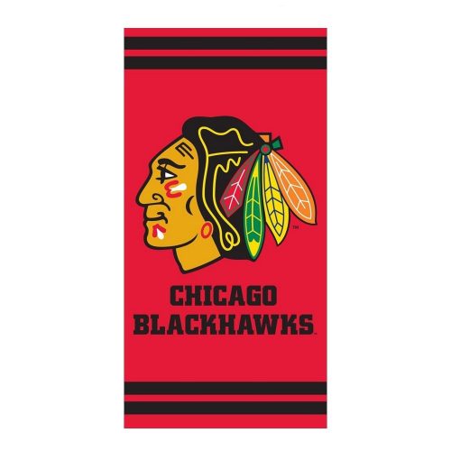 Chicago Blackhawks törölköző - Chicago Blackhawks óriás strandtörölköző (eredeti NHL klubtermék)