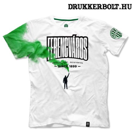 Ferencváros Streetwear póló - Fradi ULTRAS szurkolói póló (fehér)