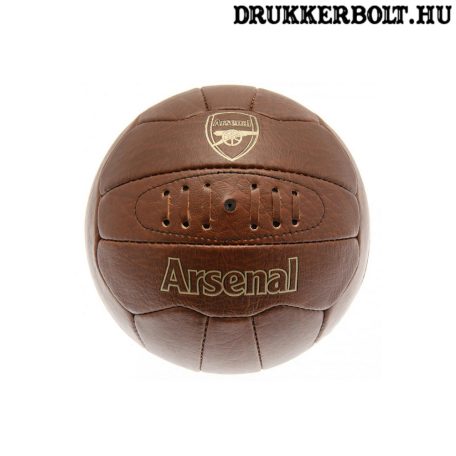 Arsenal retro bőrlabda - eredeti gyűjtői termék!