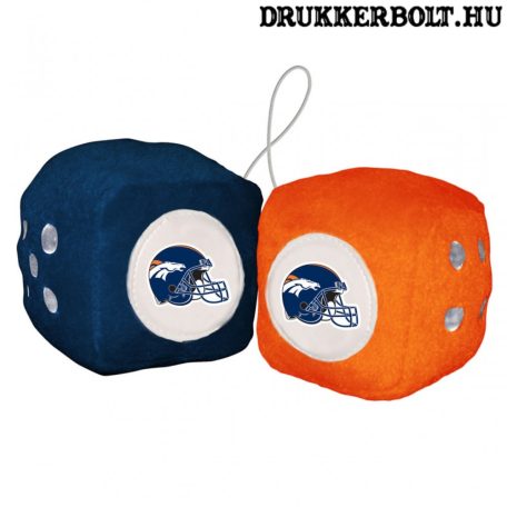 Denver Broncos plüss dobókocka - eredeti NFL termék