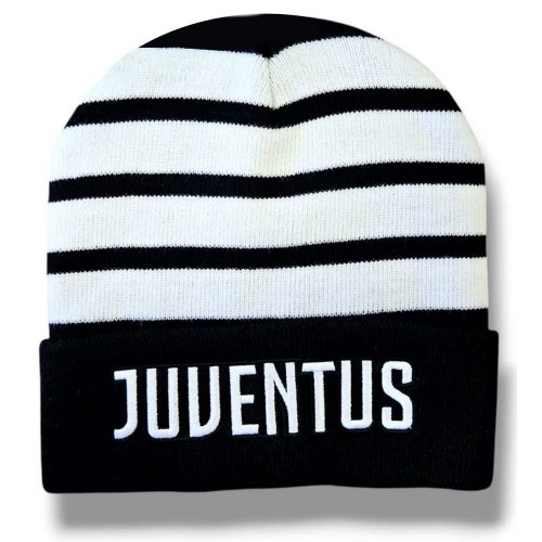 Juventus sapka - eredeti csíkos Juve kötött sapka / sísapka