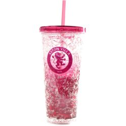 Aston Villa fagyasztható pohár szívószállal Aston Villa fagyasztható pohár szívószállal