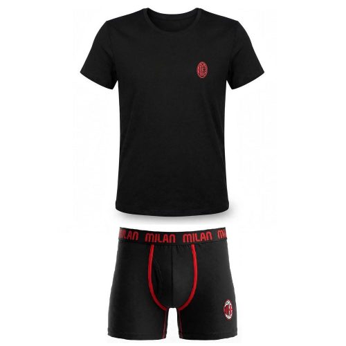 AC Milan póló + boxeralsó - AC Milan szett (fekete)