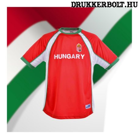 Hungary / Magyarország szurkolói focimez - hímzett magyar válogatott mez (akár felirattal is)