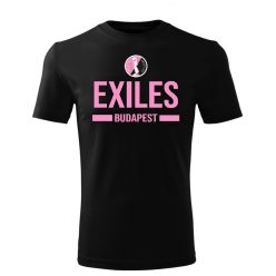   Budapest Exiles póló - Exiles t-shirt "Exiles" (fekete)