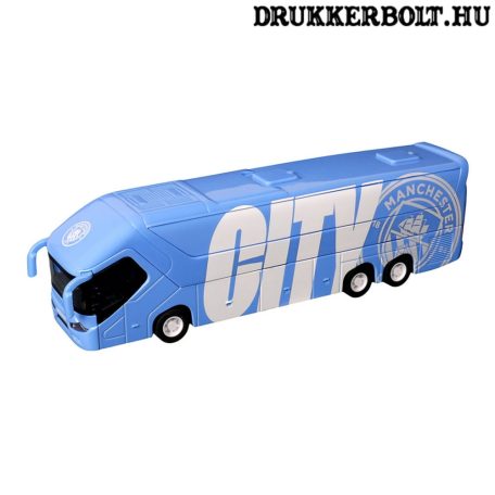 Manchester City csapatbusz - fém City modell busz