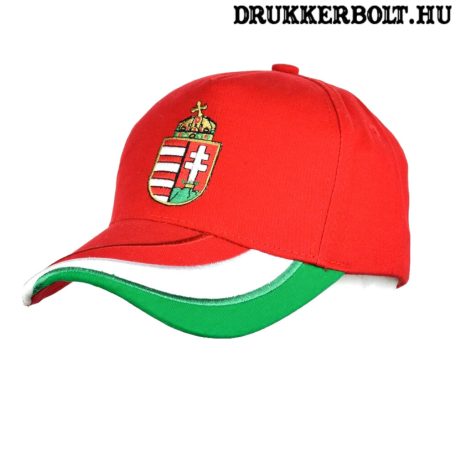 Magyarország baseball sapka - magyar válogatott baseballsapka címerrel (piros) 