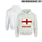 England feliratos kapucnis pulóver (fehér) - angol válogatott szurkolói pullover / pulcsi