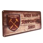 "West Ham szurkoló kunyhója" tábla - eredeti WHU termék