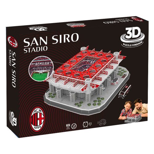 AC Milan puzzle (San Siro Stadion) - eredeti Milan 3D kirakó