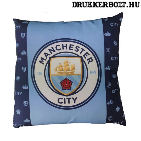 Manchester City kispárna (40 x 40 cm) - eredeti Man City párna 