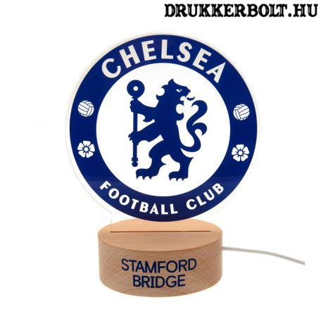 Chelsea FC LED lámpa - Chelsea címeres asztali lámpa