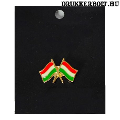 Magyarország kitűző - zászló alakú Magyarország jelvény
