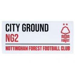   Nottingham Forest utcatábla - eredeti Nottingham Forest tábla