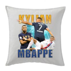   Kylian Mbappe kispárna / díszpárna "Legend" - Mbappe párna szurkolóknak