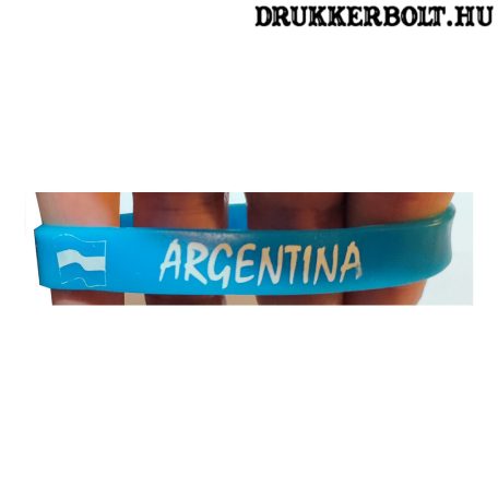 Argentina csuklópánt - argentin válogatott szilikon karkötő