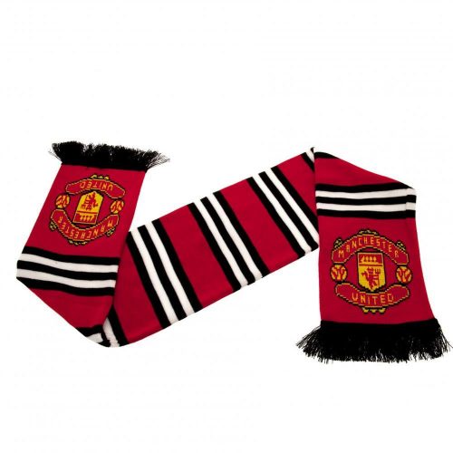 Manchester United csíkos sál - szurkolói ManU sál