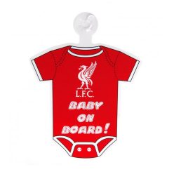   Liverpool FC autós tábla "baba a fedélzeten" - Liverpool szurkolói ablaktábla