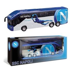 SSC Napoli csapatbusz - fém Napoli modell busz (20 cm)