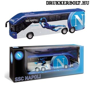 SSC Napoli csapatbusz - fém Napoli modell busz (20 cm)