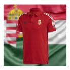 Adidas  Magyarország póló (galléros) - Hungary szurkolói ingnyakú póló (piros) 