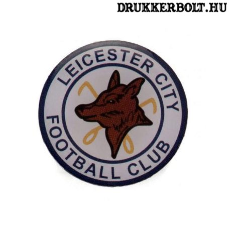 Leicester City kitűző - hivatalos klubtermék! 