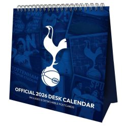 Tottenham Hotspur naptár 2026 - Spurs asztali naptár Tottenham Hotspur naptár 2026 - Spurs asztali naptár