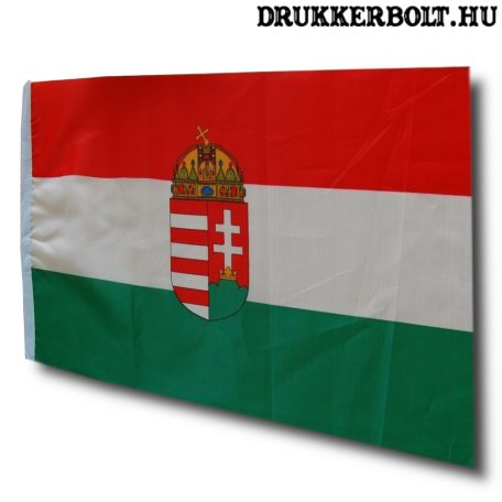 Magyarország zászló címerrel (több méretben) - magyar válogatott zászló
