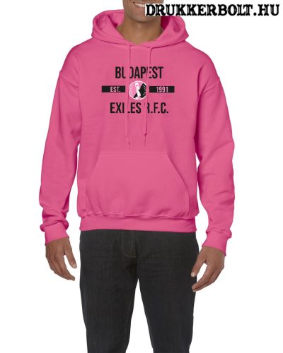 Budapest Exiles kapucnis pulóver - Exiles hoodie "Budapest" (pink)