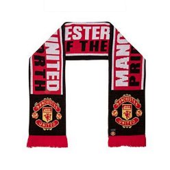 Manchester United "Pride of the North" sál  - kötött MAN UTD sál   Manchester United "Pride of the North" sál  - kötött MAN UTD sál