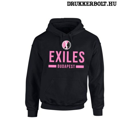 Budapest Exiles kapucnis pulóver - Exiles hoodie "Exiles" (fekete)