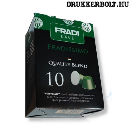 Fradi kávé - Fradissimo kávékapszula - eredeti Ferencváros kávé