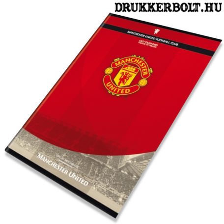 Manchester United sima füzet ( A/4 méretben) - hivatalos MU termék 