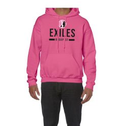   Budapest Exiles kapucnis pulóver - Exiles hoodie "Exiles" (pink)