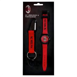 AC Milan gyerek karóra + karabíneres kulcstartó szett AC Milan gyerek karóra + karabíneres kulcstartó szett