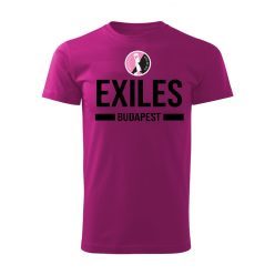   Budapest Exiles póló - Exiles t-shirt "Exiles" (pink)