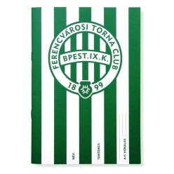   Ferencváros vonalas füzet (Fradi A/5 füzet) - hivatalos FTC termék