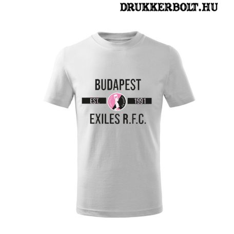 Budapest Exiles póló - Exiles póló "Budapest" (fehér)