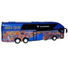 FC Barcelona csapatbusz - fém Barca modell busz (20 cm)