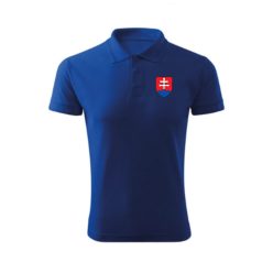 Slovakia póló szurkolói galléros Szlovákia póló (kék vagy fehér)   Slovakia póló szurkolói galléros Szlovákia póló (kék vagy fehér)