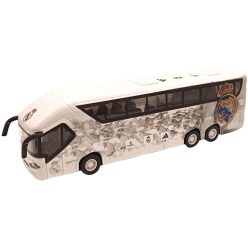 Real Madrid csapatbusz - fém Real modell busz (20 cm)