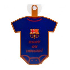   FC Barcelona autós tábla "baba a fedélzeten" - FC Barcelona szurkolói ablaktábla