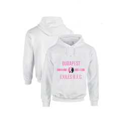   Budapest Exiles kapucnis pulóver - Exiles hoodie "Budapest" (fehér)