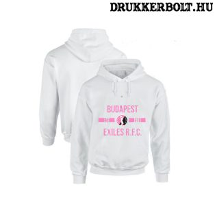   Budapest Exiles kapucnis pulóver - Exiles hoodie "Budapest" (fehér)