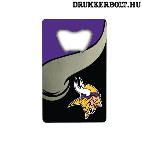 Minnesota Vikings bankkártya sörnyitó - hivatalos Vikings NFL termék