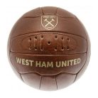 West Ham United retro bőrlabda - eredeti gyűjtői termék!