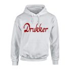 Drukker pulóver (fehér) - szurkolói pulcsi / hoodie Drukker felirattal