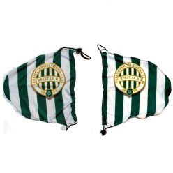   Ferencváros tükörzászló / Fradi visszapillantó tükör huzat (2 db)