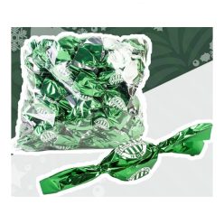  Ferencváros szaloncukor - Fradi karácsonyi szaloncukor eperkrémes töltelékkel (FTC termék)